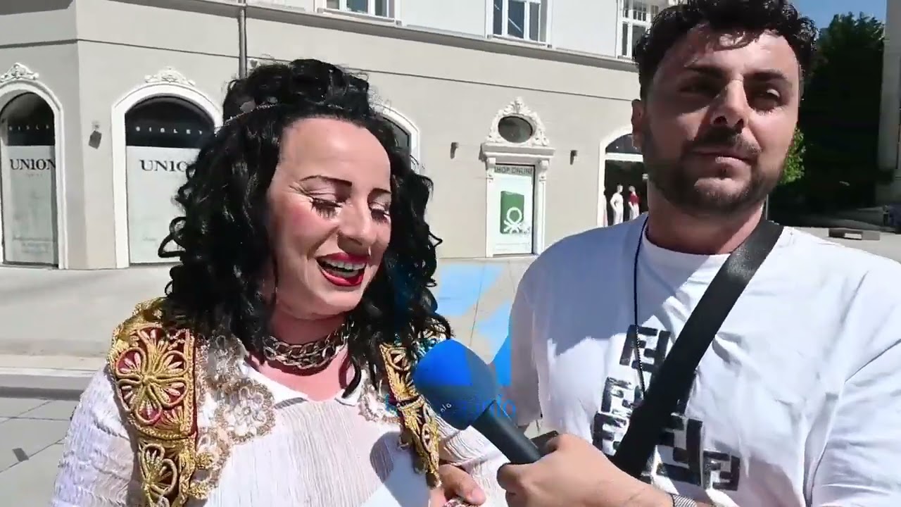 Linda Morina bën spektakël  për Kurban Bajram në sheshin e Prishtinës dhe vjen me urime speciale