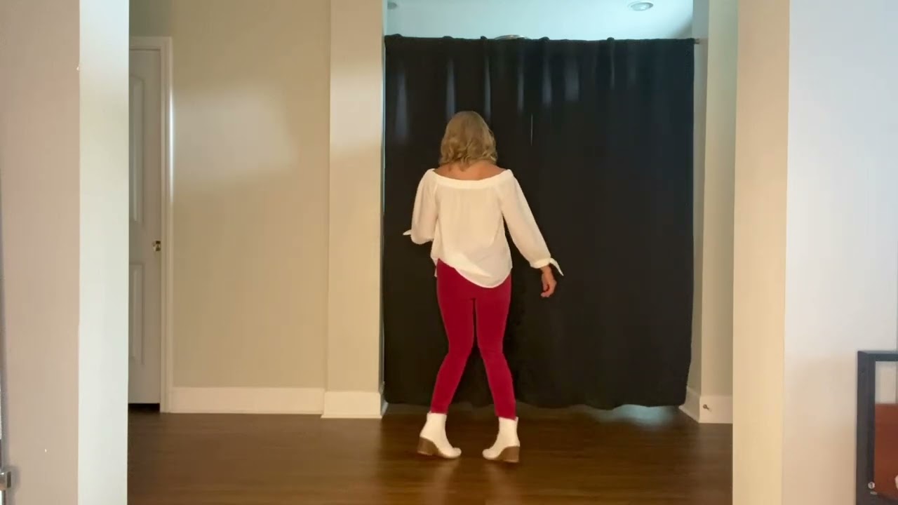 Step by Step Tutorial of the Cleveland Shuffle Line Dance