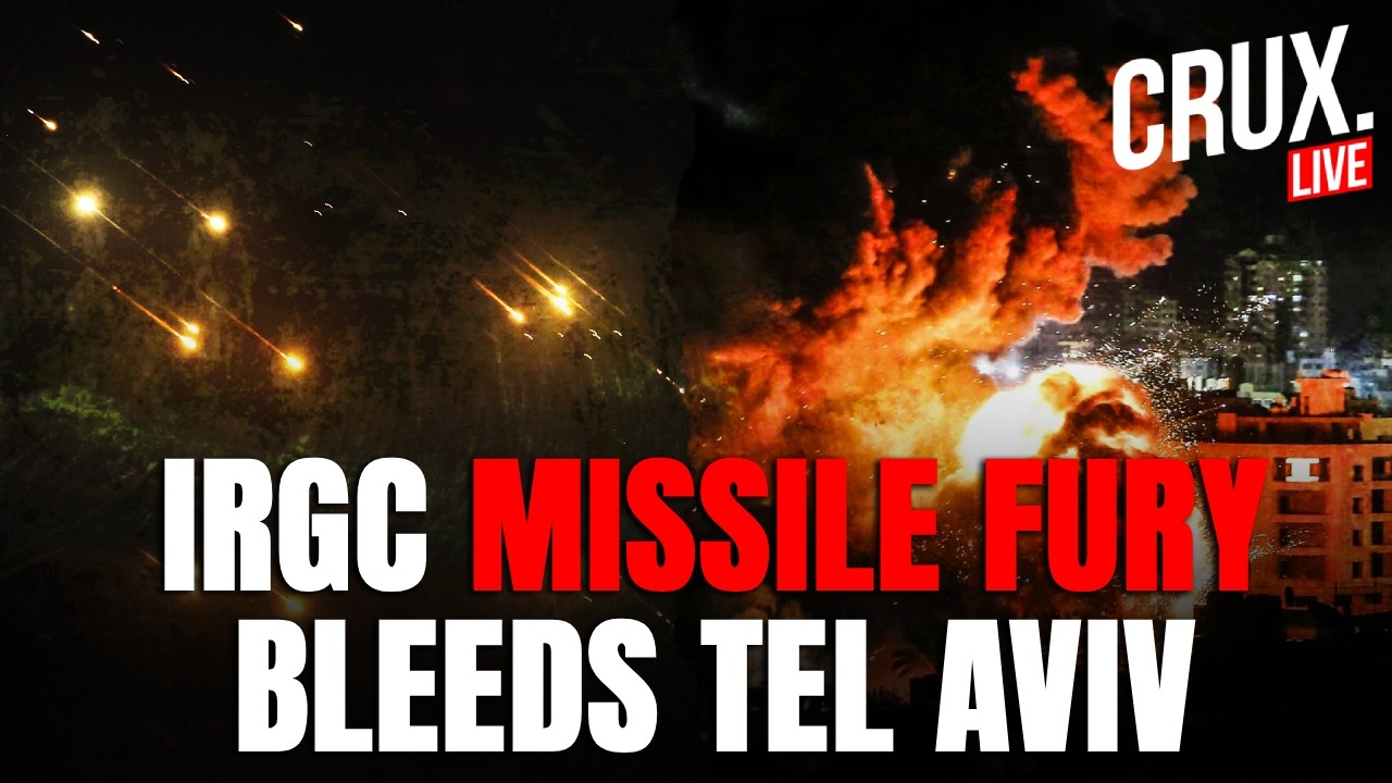 Israel Iran War LIVE | IRGC Cluster Missile Barrage Hits Ramat Gan, 2 Killed | Larijani | Netanyahu