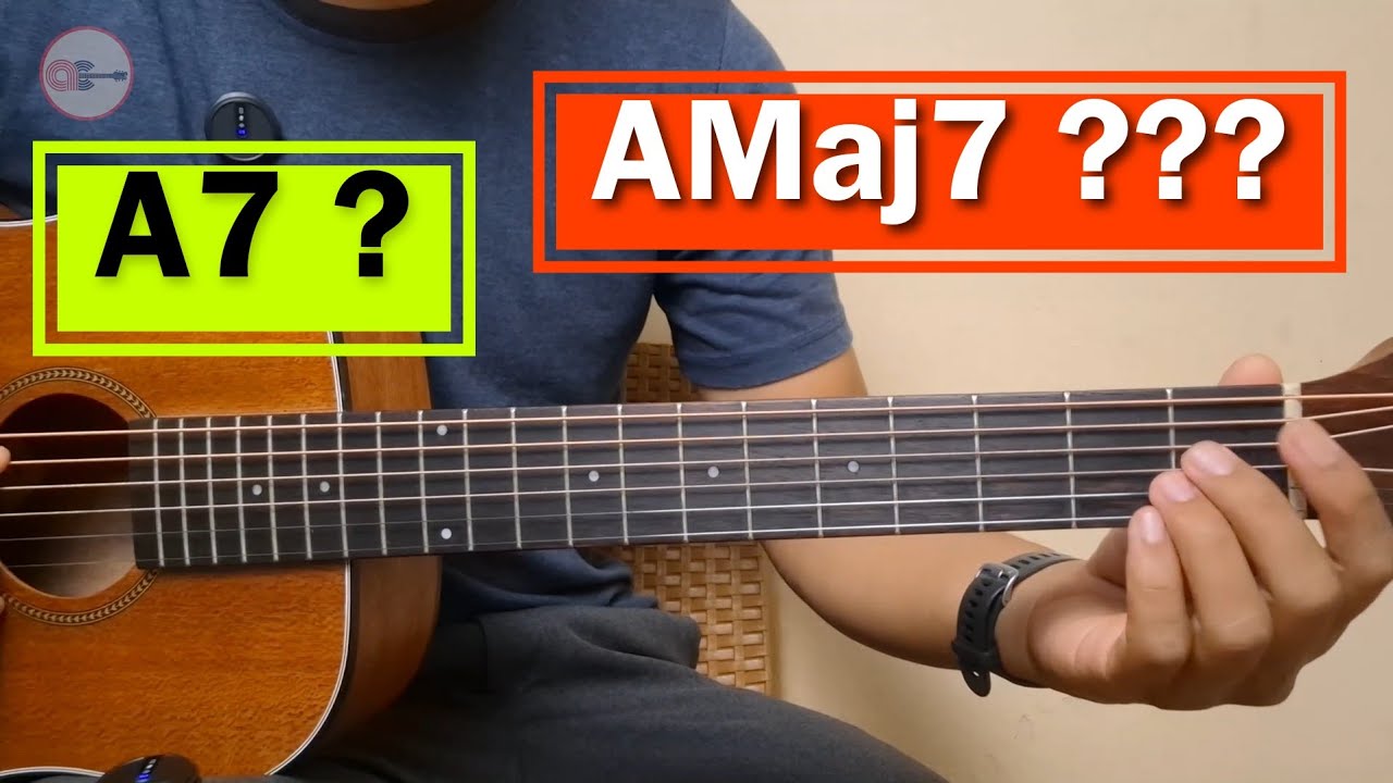 Bentuk Kunci A || AMaj7 || A7 