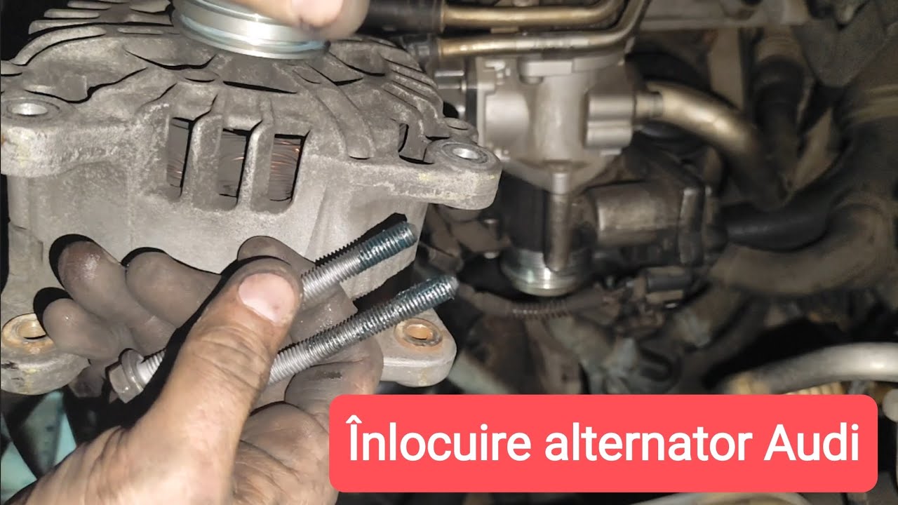 Înlocuire alternator Audi A4 B8 2.0tdi/ generator replacement 