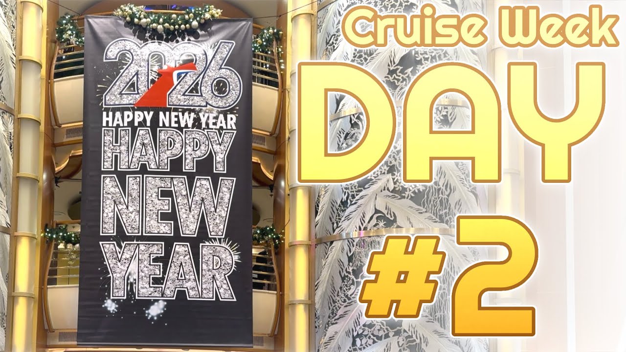 Carnival Adventure Cruise Week Day 2: New Years at Sea!