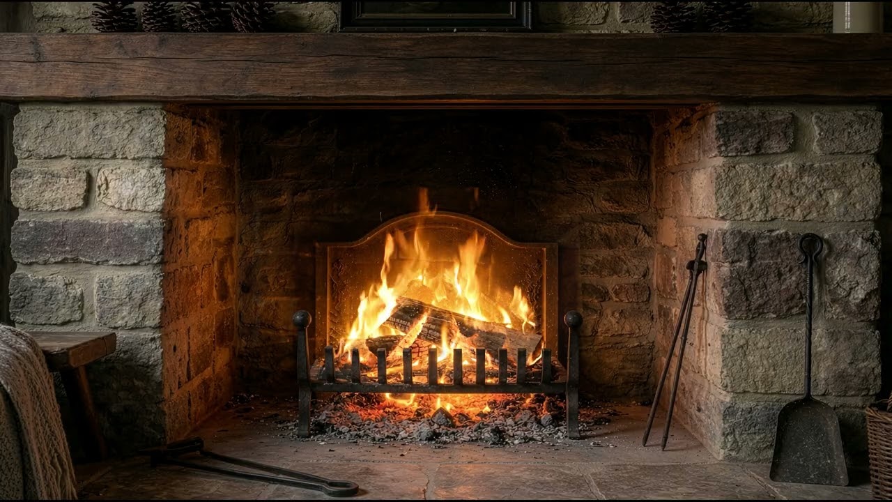 A Hearthside Ambience | A Quiet Morning by the Fire | Life of Kite