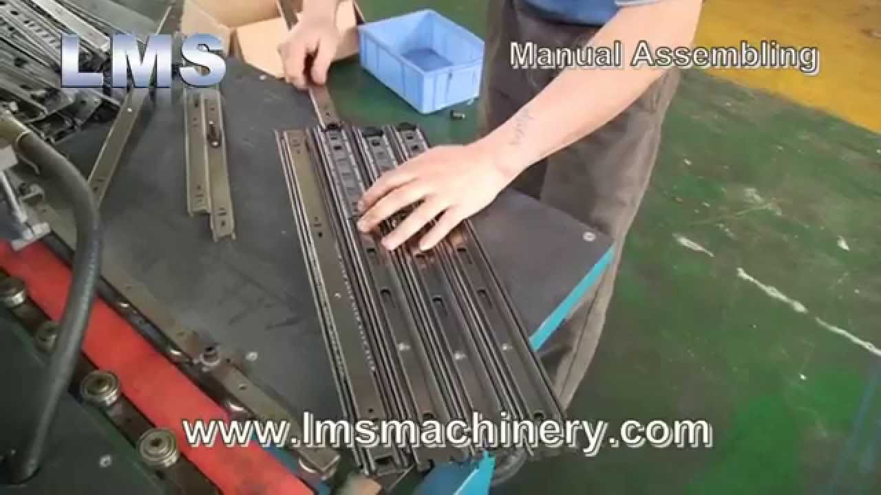 LMS Telescopic Channel Drawer Slide Production Line