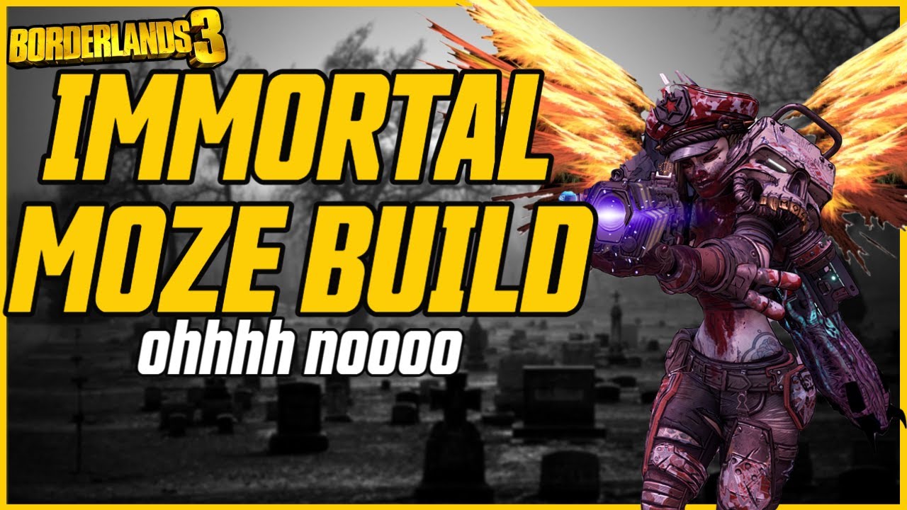 Ummm.. Unkillable Infinite Amp Damage Moze Build (+Gamesave) // Borderlands 3 Immortal Moze Build