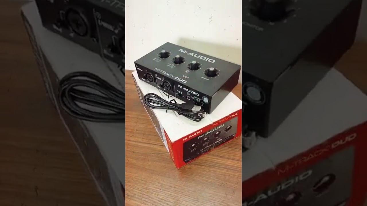 M-AUDIO M-TRACK DUO 2-channel USB audio interface #maudio #music #logic #audiointerface
