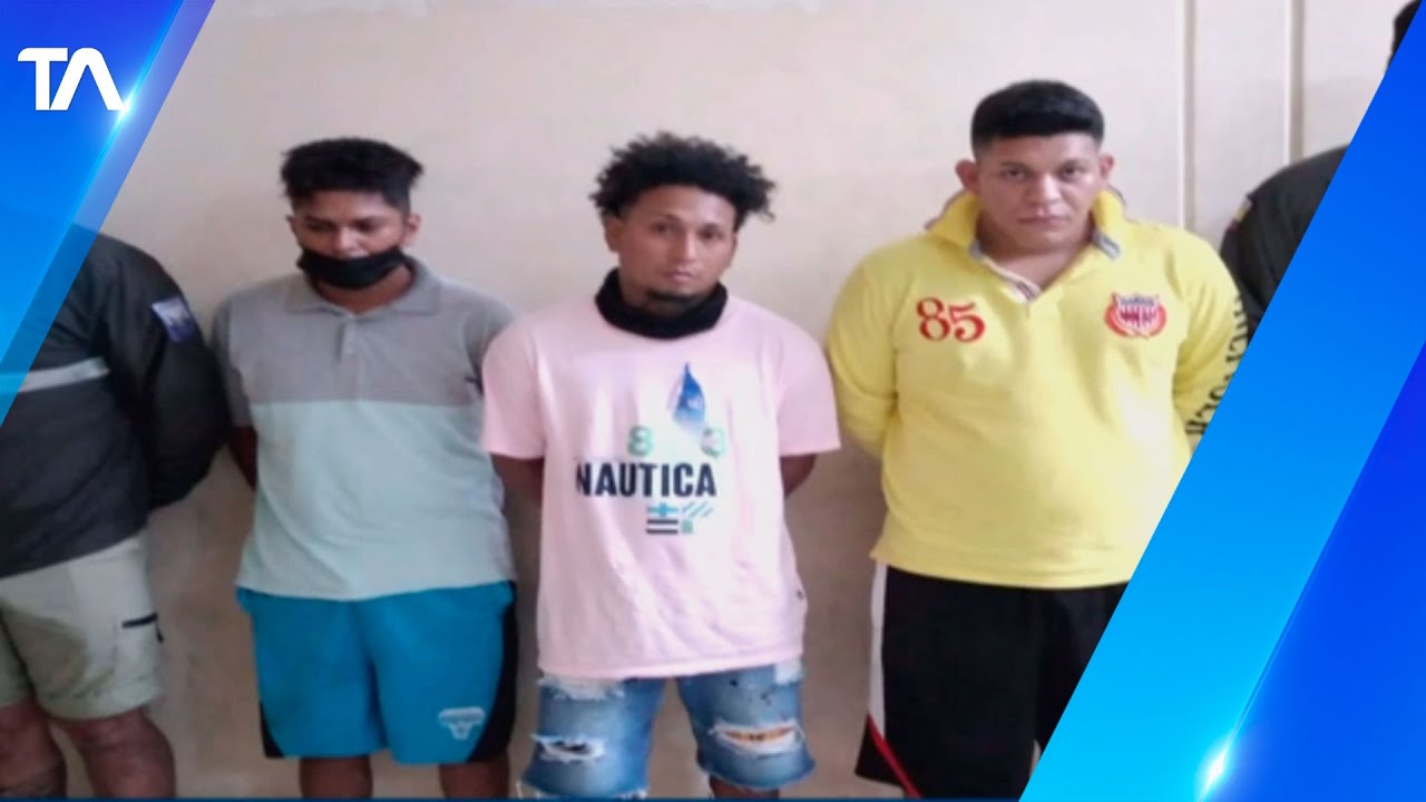 Tres presuntos sicarios detenidos en el Guasmo Sur