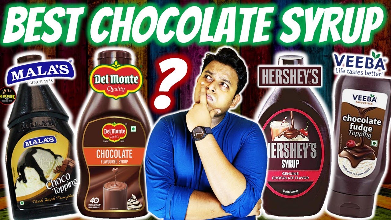 Finding the BEST CHOCOLATE SYRUP In India!?🤯🤤 HERSHEY'S Syrup Vs Other Chocolate Sauce Brands