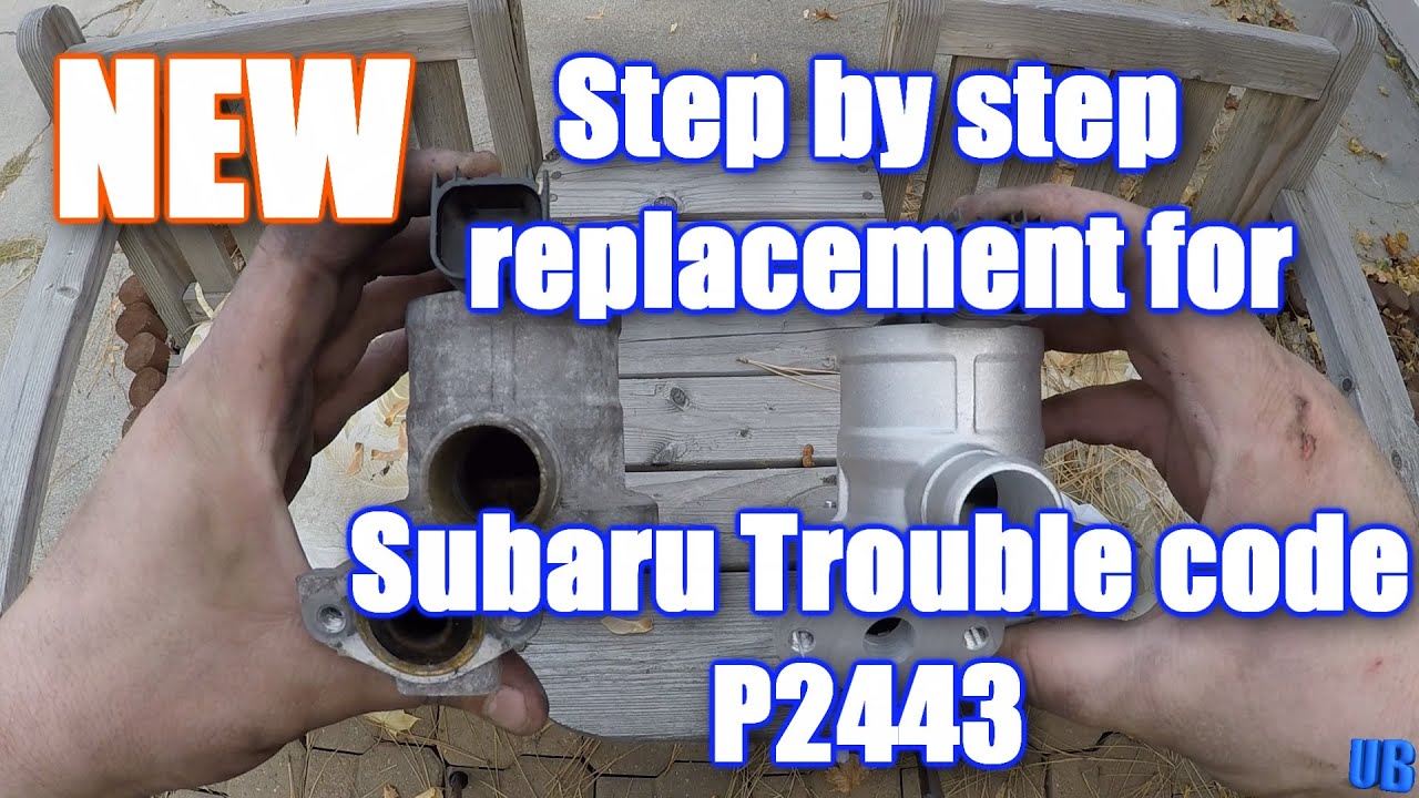 Subaru trouble code P2443