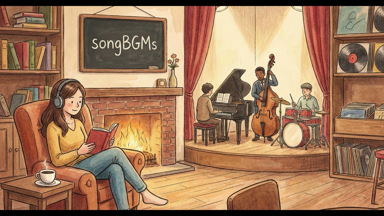 【作業用BGM】最高の集中力をもたらすカフェ音楽 - 勉強・仕事・読書のためのリラックスJazz & Piano