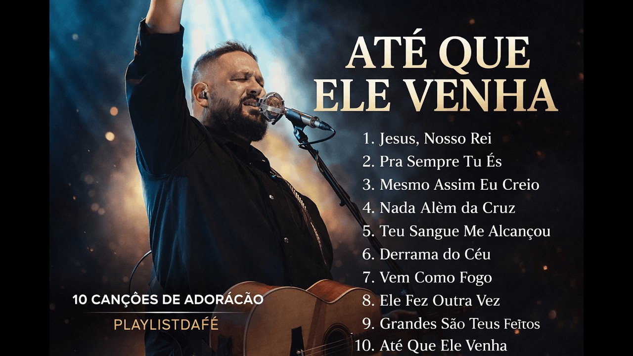 ATÉ QUE ELE VENHA 💕 10 Canções de Fé e Esperança / Worship Profundo | playlistdafé