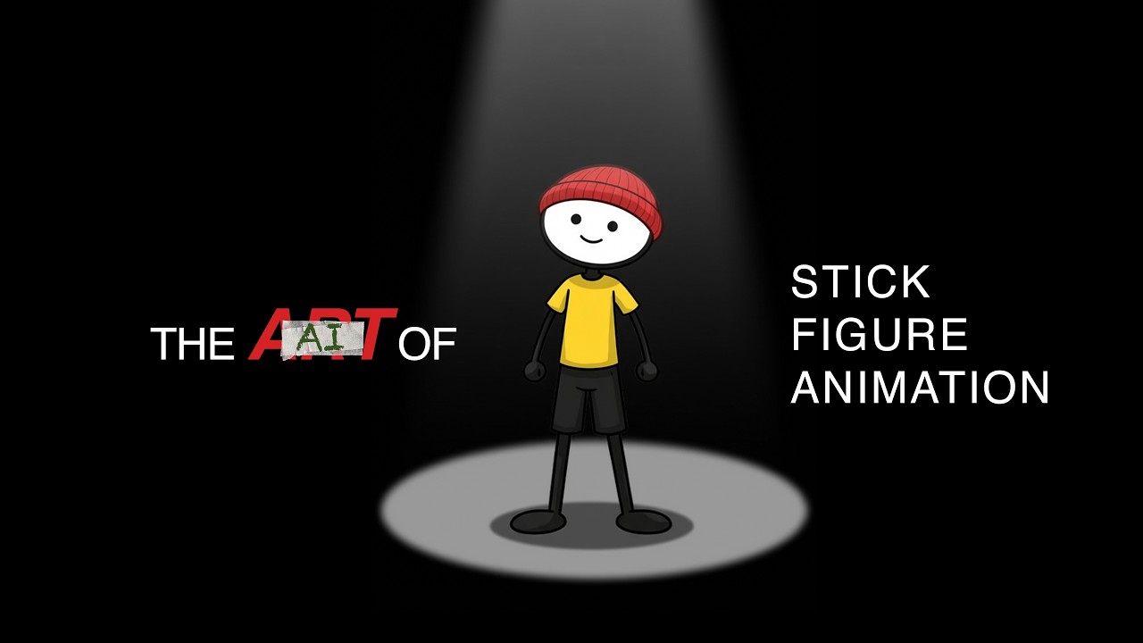 How I Animated a Stick Figure with AI