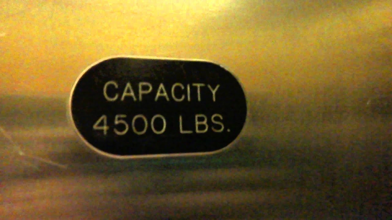 Not-So Epic Schindler Hydraulic Food Court Elevator - Northridge Fashion Center