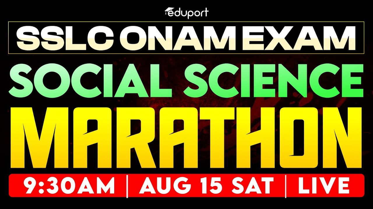 SSLC | Social Science | Marathon | Eduport