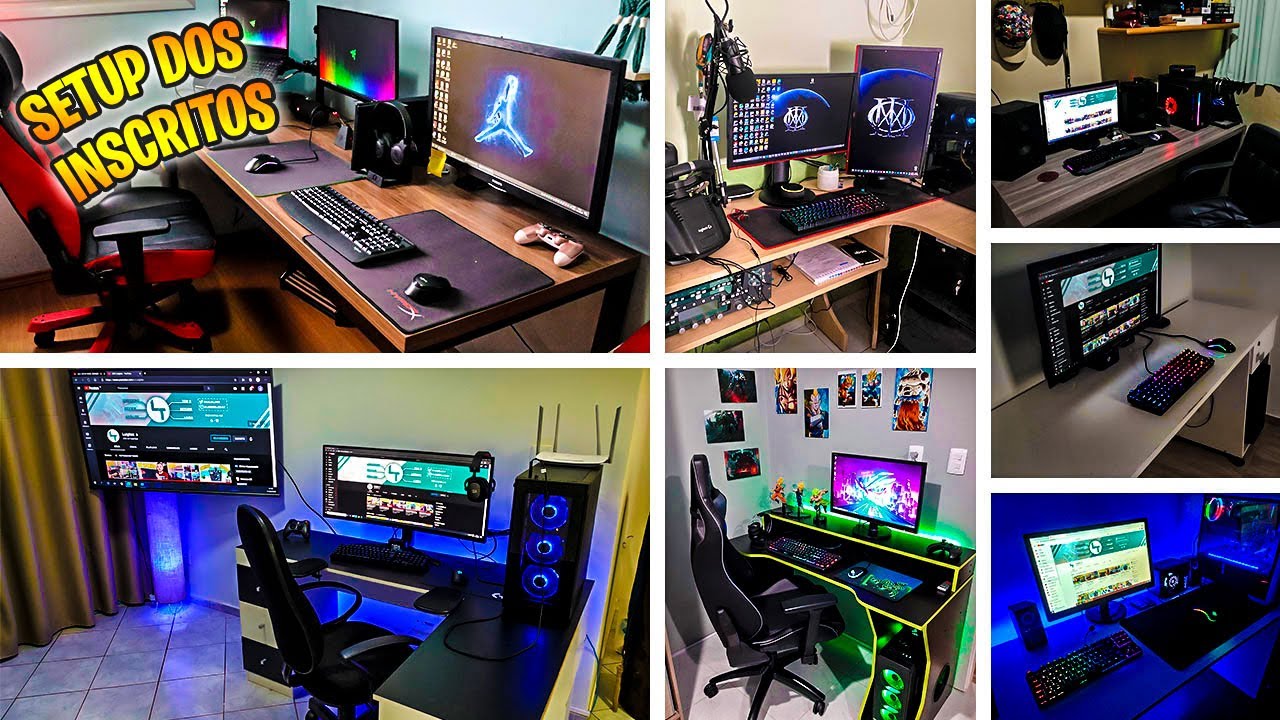 SETUP PAI E FILHA, SETUP MONTADO NA PANDEMIA E MAIS - Setup dos inscritos