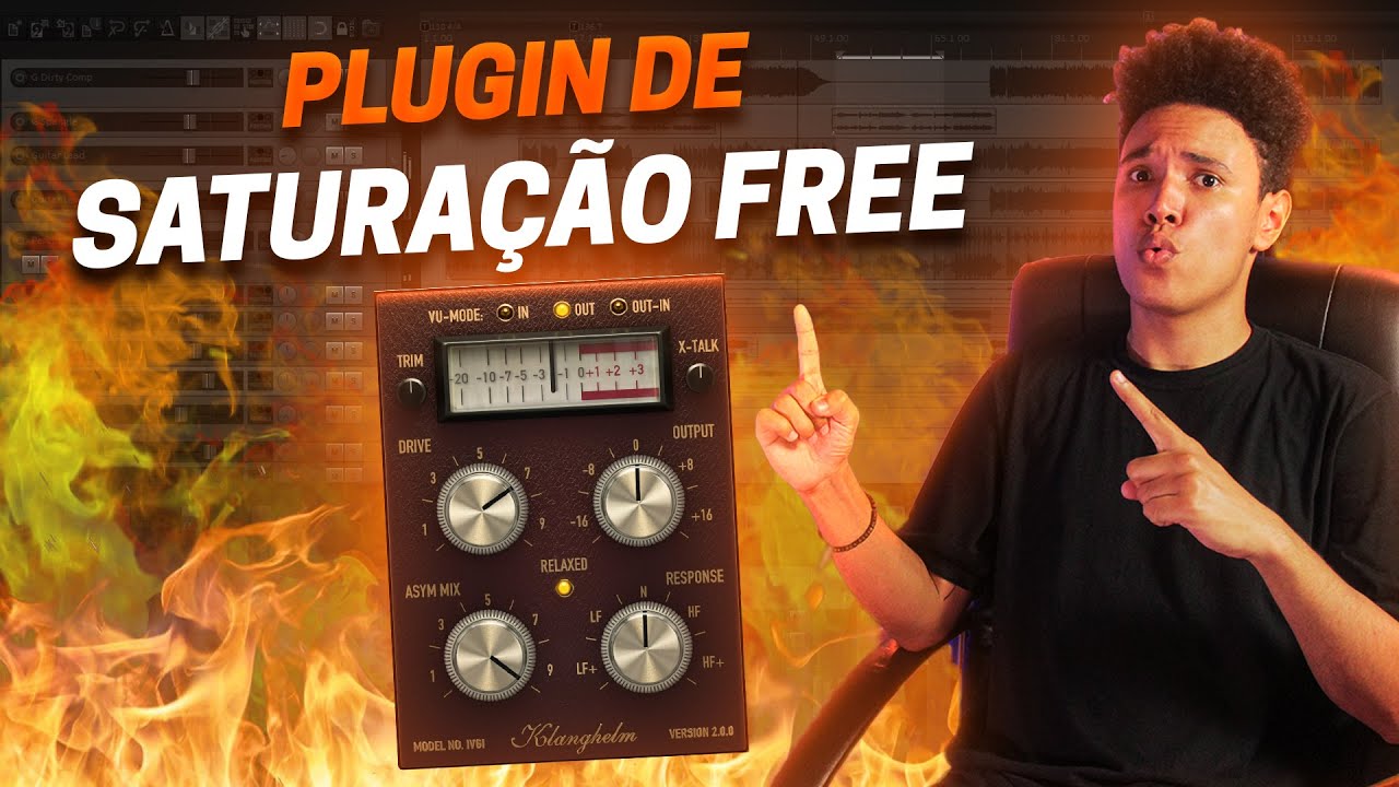 O MELHOR PLUGIN de SATURA&Ccedil;&Atilde;O / DRIVE FREE ? I Review - VGI2 Klanghelm | HOME STUDIO