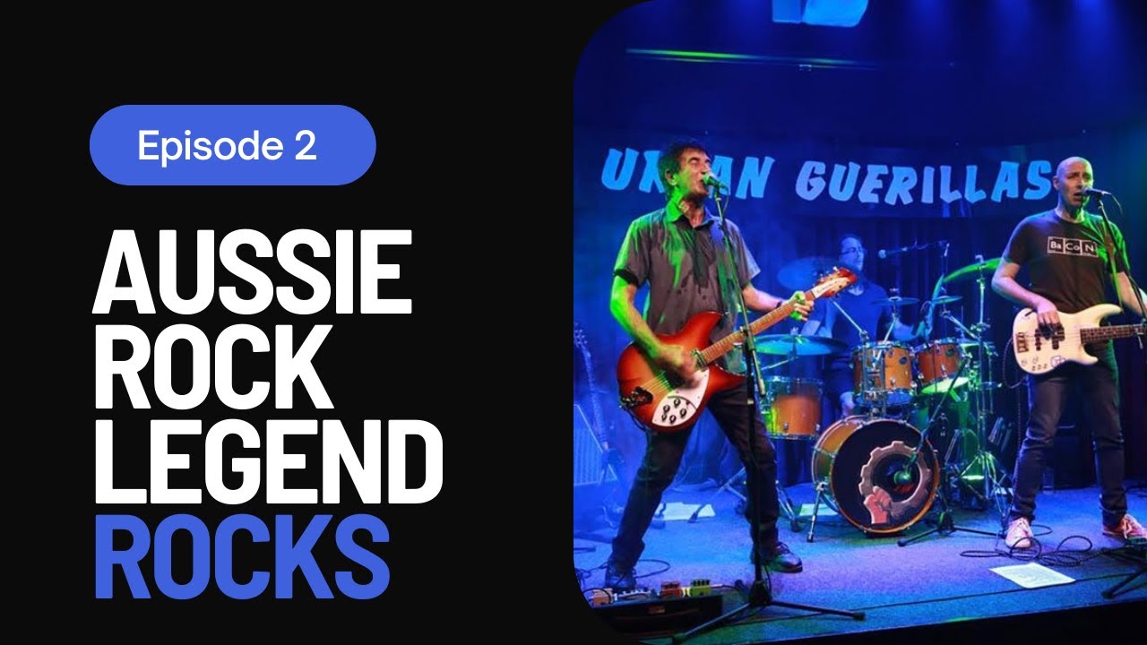 Pat Powell's Sonic Exchange - Episode 2 - Aussie Rock Legend Rocks!