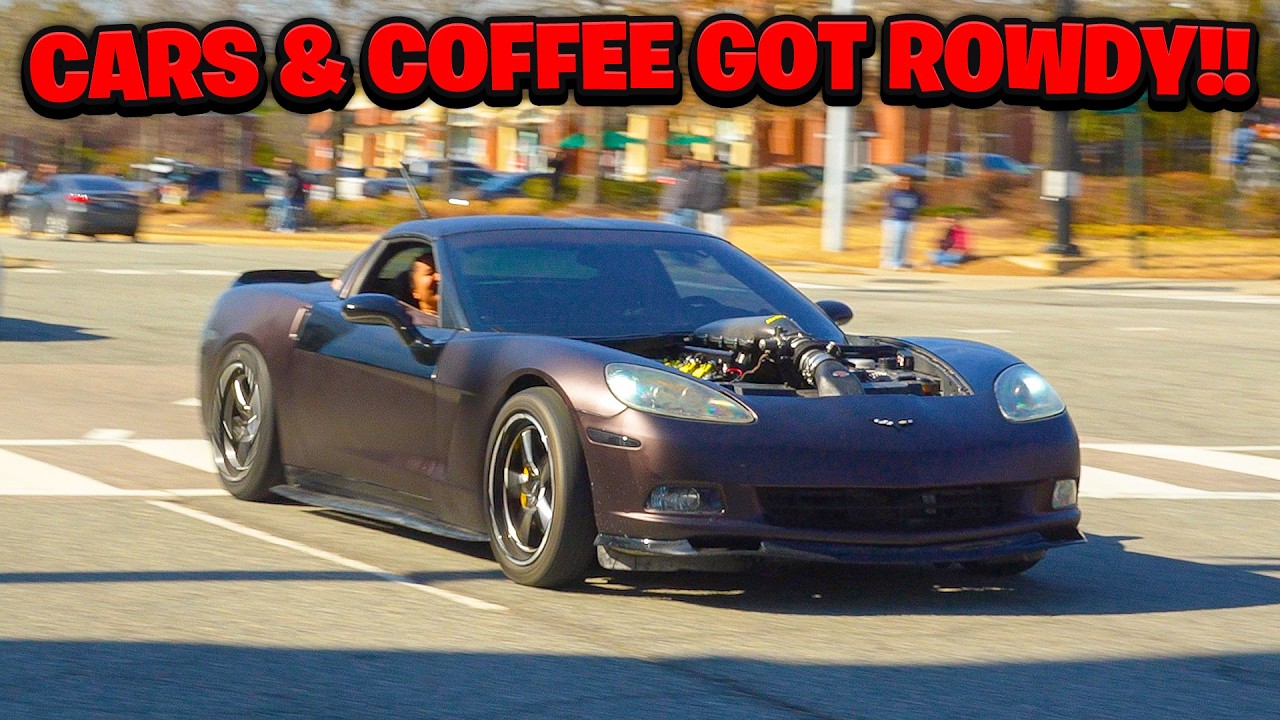 Morrisville Cars & Coffee INSANE COP INVASION PART 2!! - February 2026