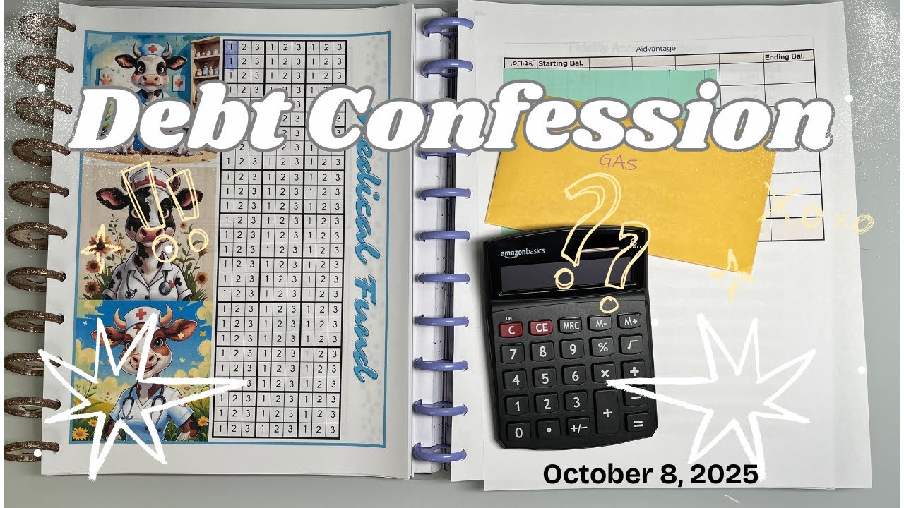 My Debt Confession | Getting Real About My Numbers | October 8, 2025