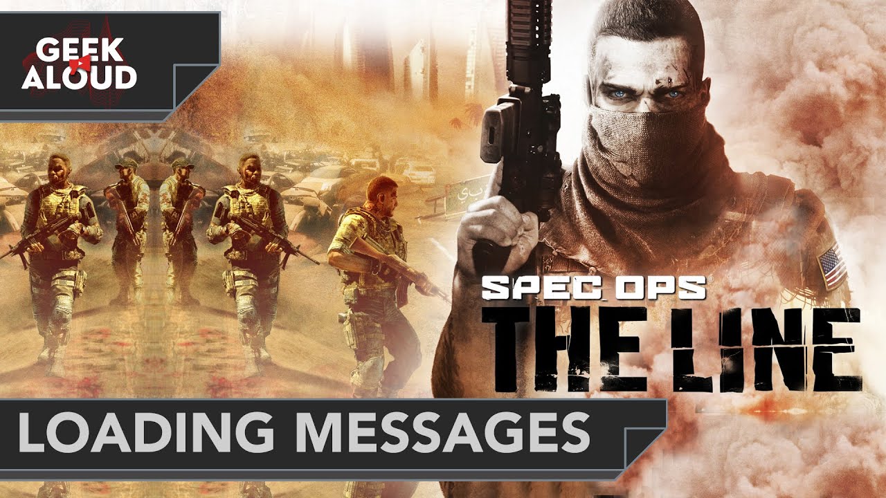 Spec Ops: The Line - Loading Screens