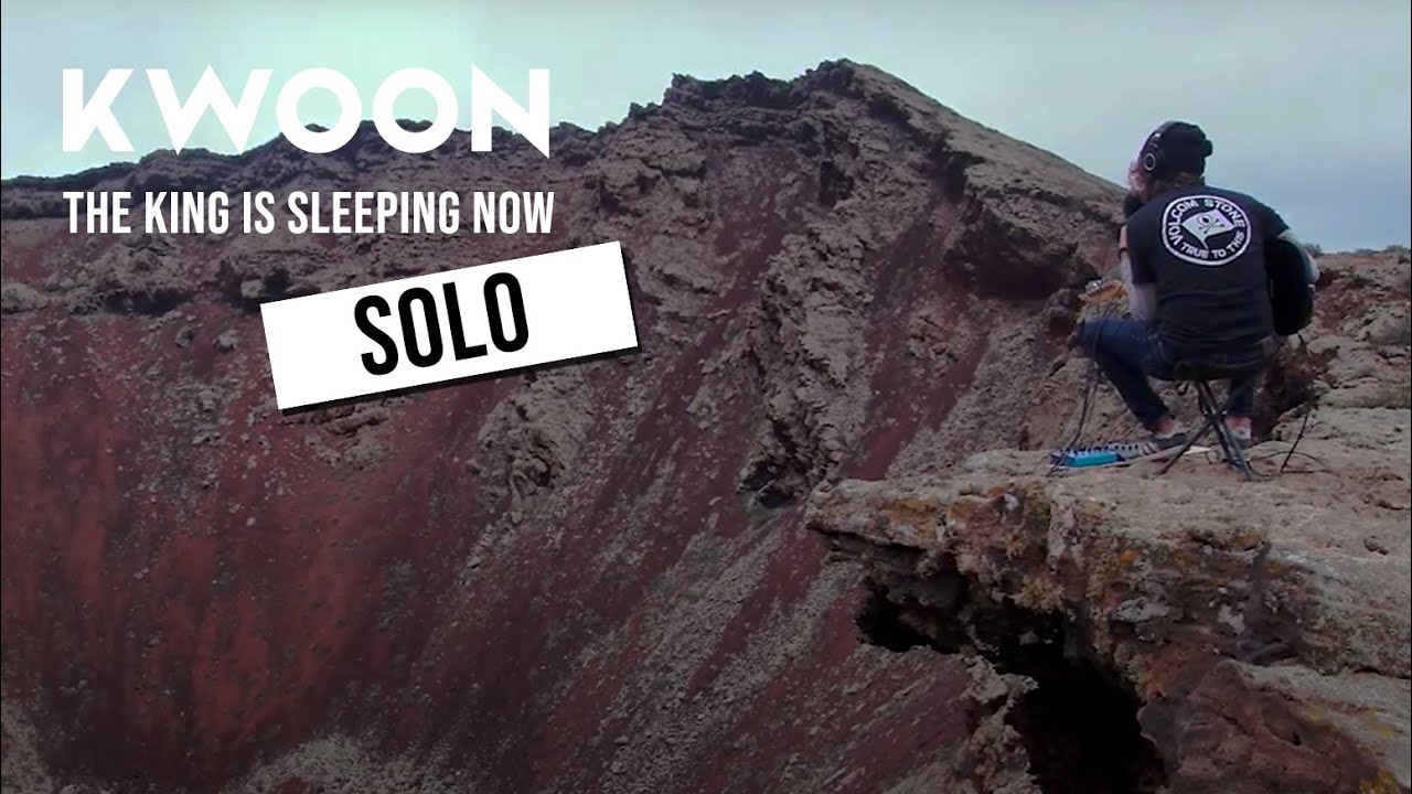 KWOON - LIVE SOLO @ LANZAROTE / PART 3 : CORONA VOLCANO / CANARY ISLANDS (SPAIN) / AMBIENT GUITAR