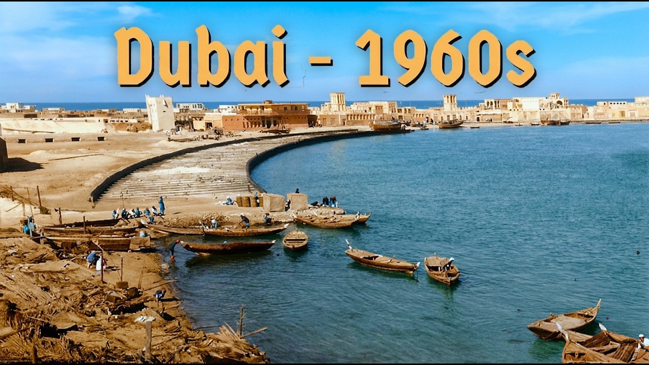 Dubai 1960s: before everything changed (AI Reconstruction)