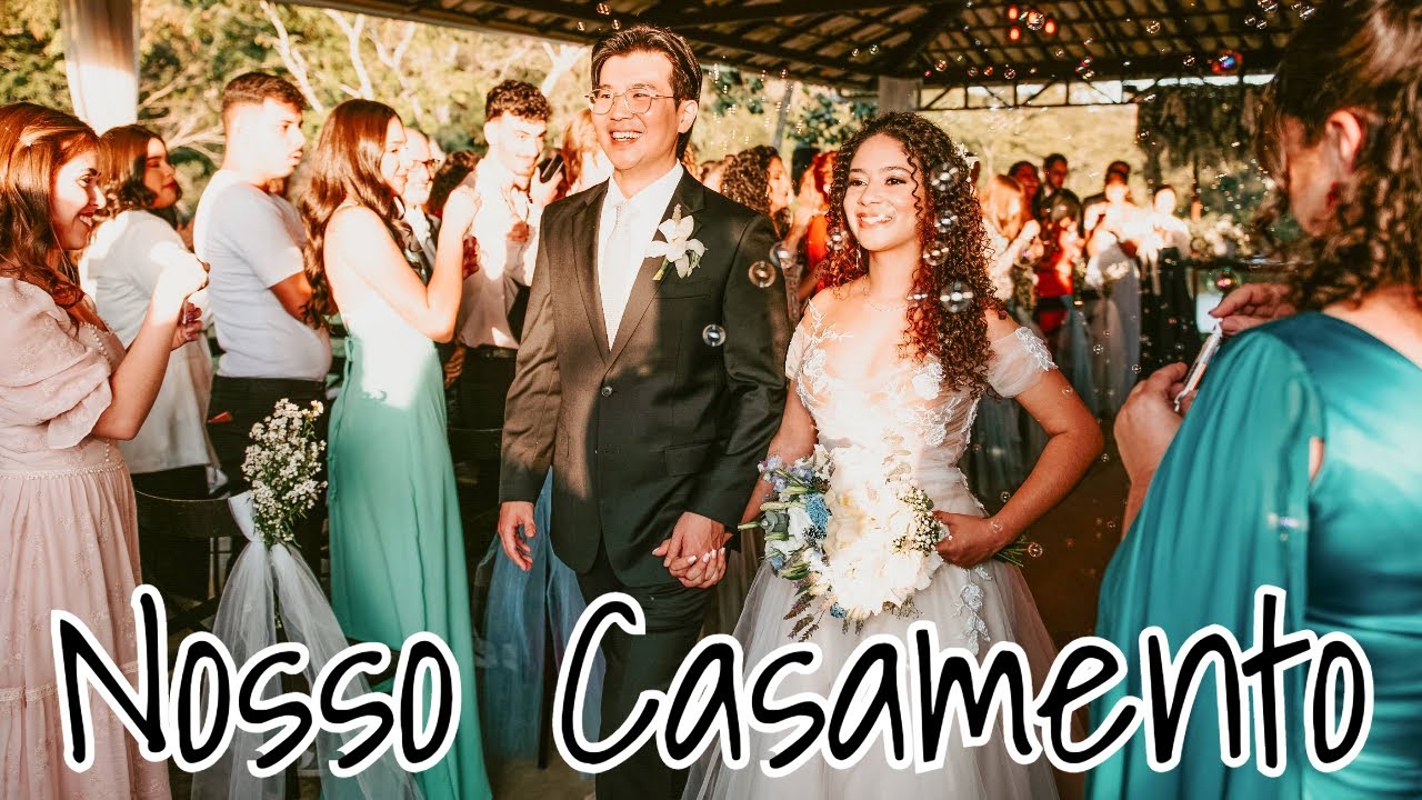 Nosso casamento no Brasil