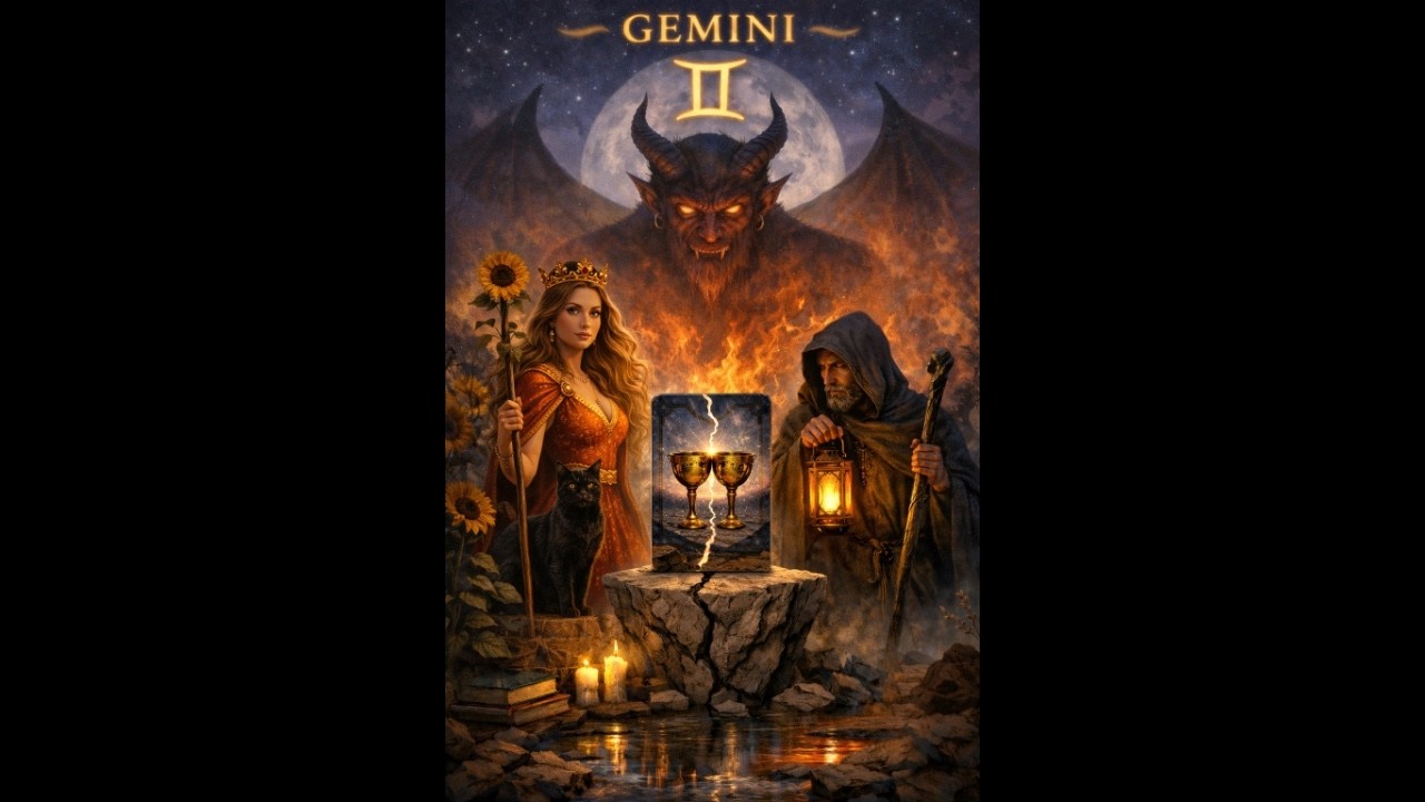 💥 GEMINI LOVE READING ♊️ ❤️  - WOW...THE DEVIL SHOWS UP , BUT YOU'RE STILL IN CONTROL
