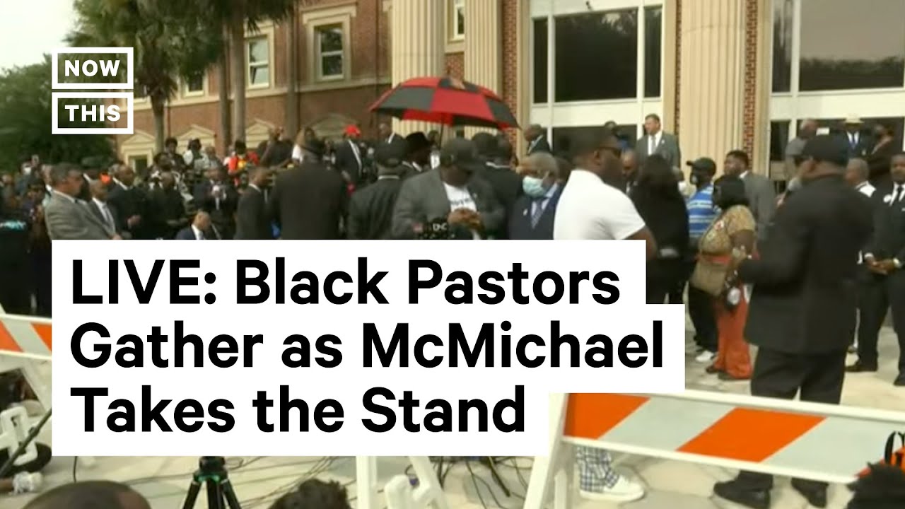 Black Pastors Gather Outside Glynn County Courthouse | LIVE