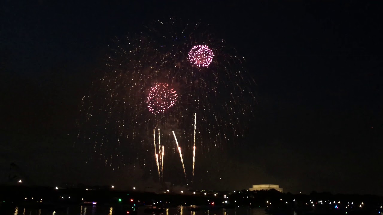 4TH OF JULY FIREWORKS WASHINGTON D C 2020