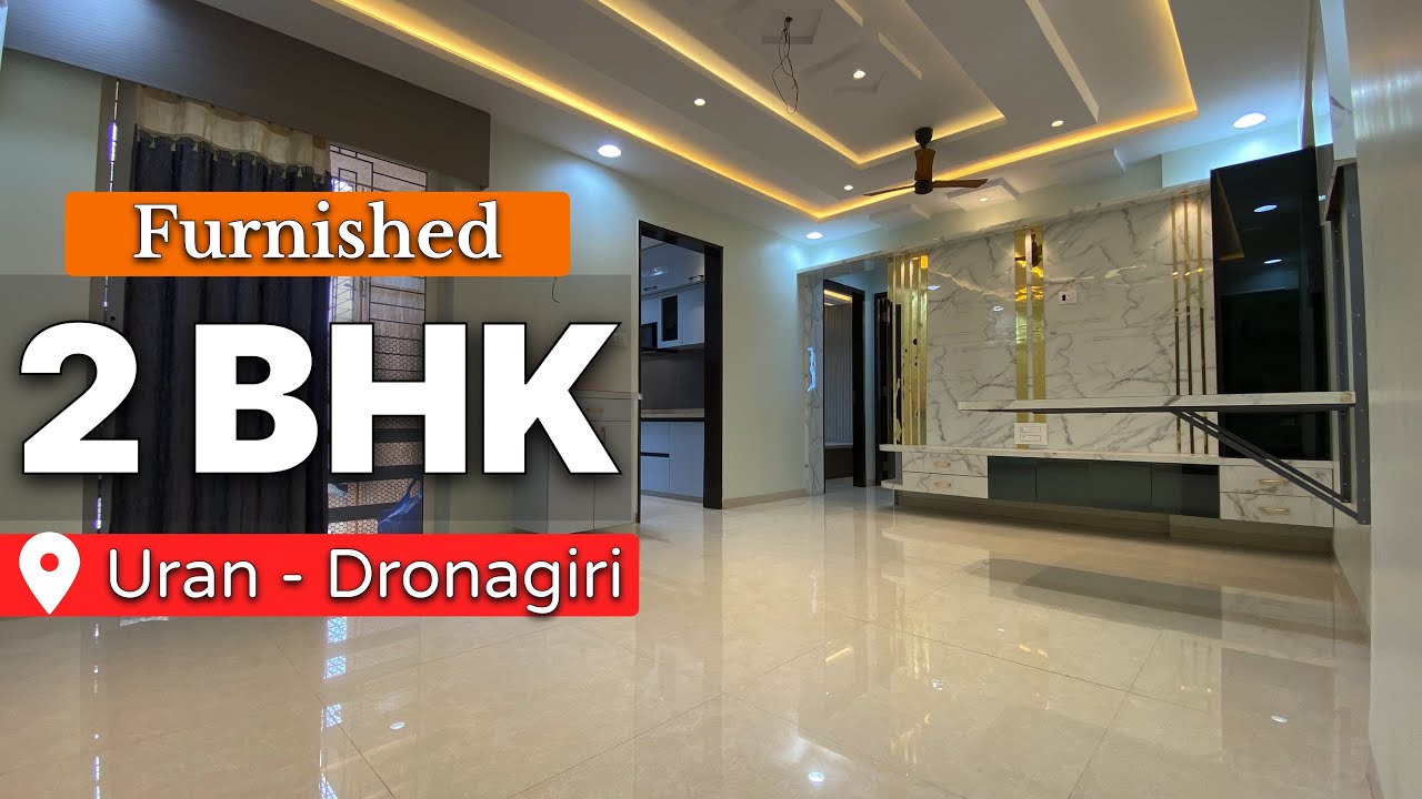 Furnished 2 BHK FLAT 😱 Dronagiri Flat Price ?