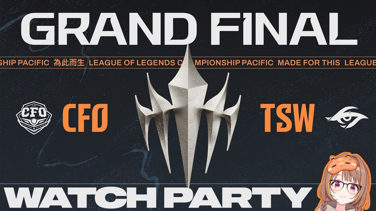 CFO vs TSW | LCP 2025 Season Finals - Grand Final 公式ウォッチパーティー！【 ぶいすぽっ！ / 千燈ゆうひ 】