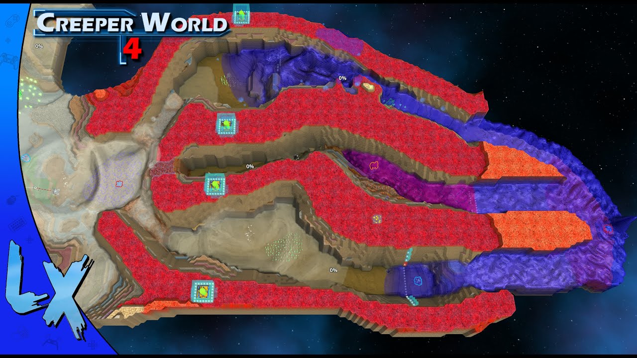 3 RIVIERES ( PAS LE RHUM 😄 ) || CREEPER WORLD 4