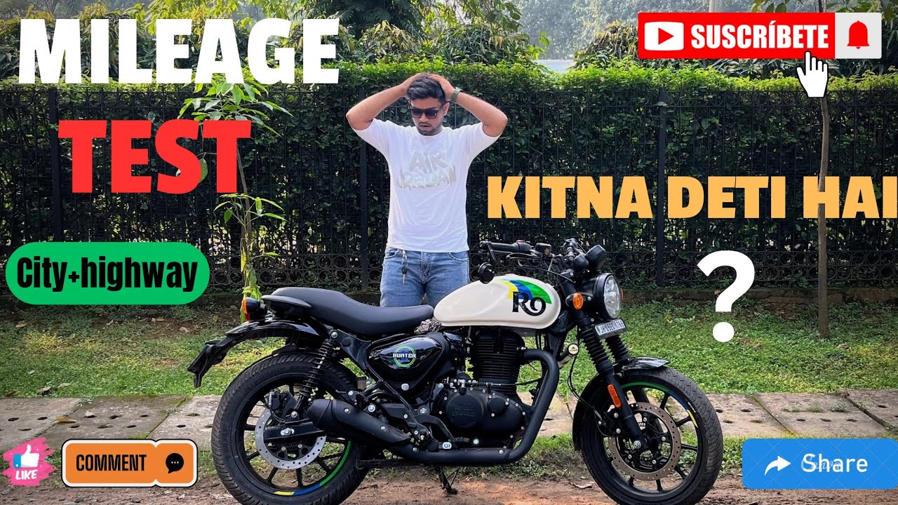Hunter 350 Kitna Deti Hai? Real Mileage Test (City + Highway) ⛽