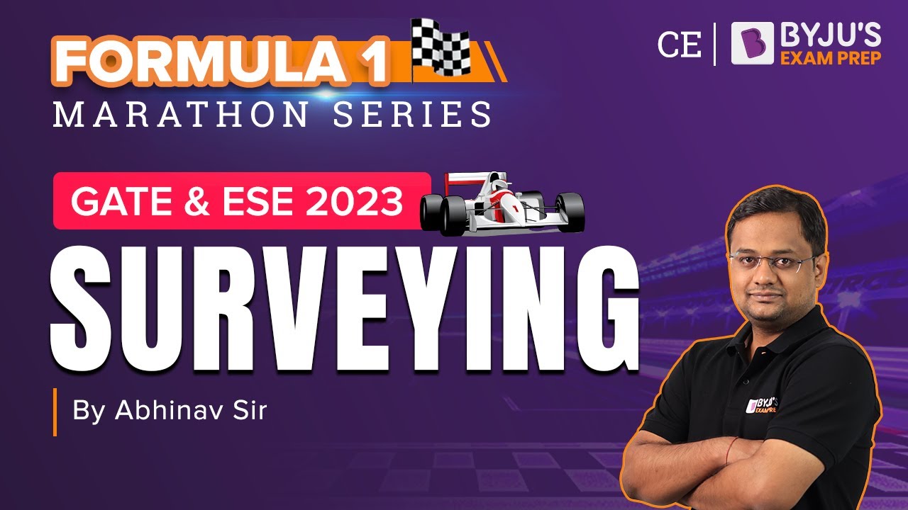 Surveying in Civil Engineering (CE) | Formula Revision| GATE & UPSC ESE (IES) 2023 Exam Preparation