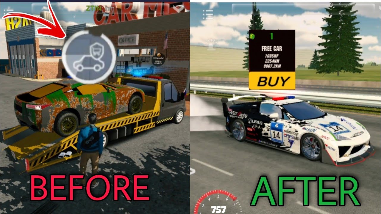 funny🤣 restoration of Lexus LFA | car parking multiplayer new update roleplay
