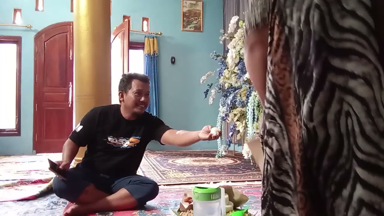 PAGI PAGI SARAPAN AYAM PANGGANG BUCENG BOLO SLAMETAN BERANGKATAN MANTEN 