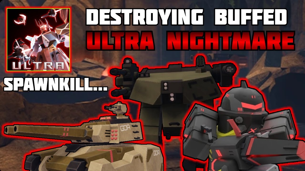 TDX | SOLO Speedrunning & Spawnkilling Ultra Nightmare