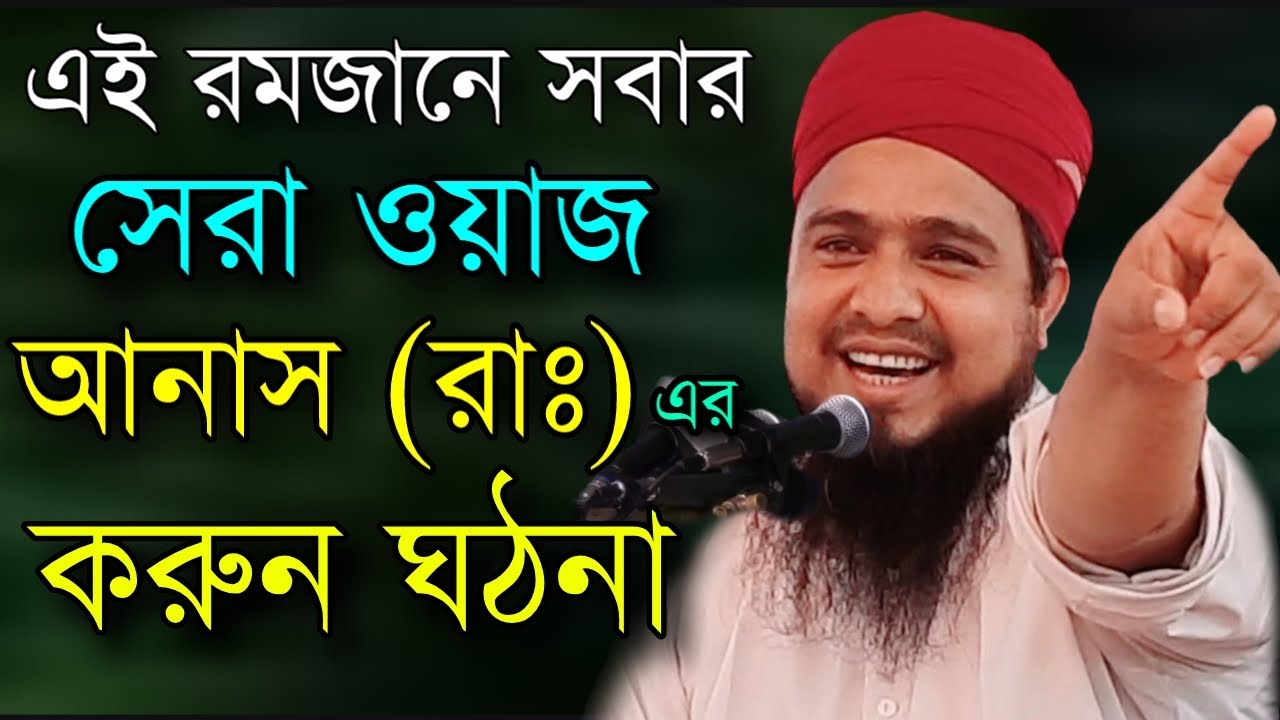 আনাস (রাঃ) এর জিবনী | মাওলানা আব্দুল মুনঈম খান আনসারী | Abdul munim khan ansari