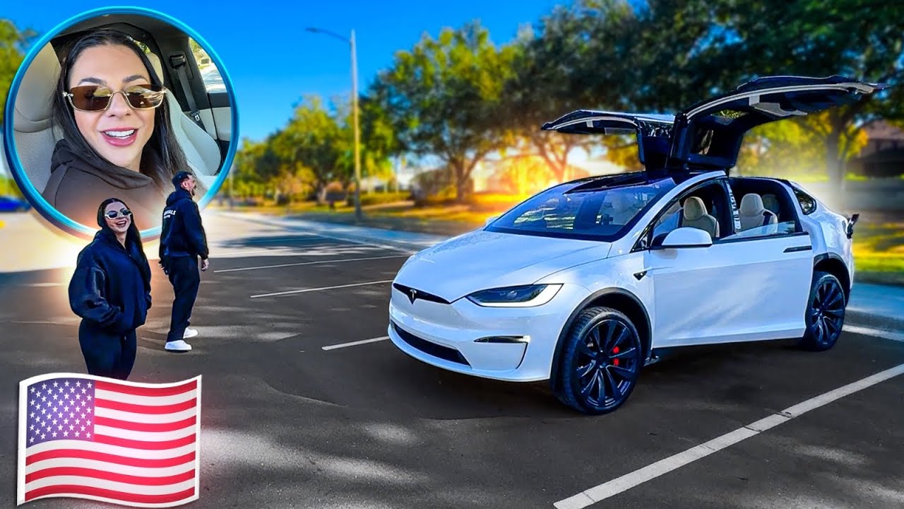 BRUNA NÃO ACREDITOU QUE NOSSO CARRO É UM TESLA 😳‹ Danilo Crespo ›