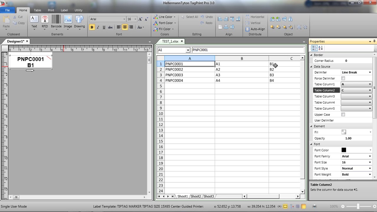 Hướng dẫn in TagPrint Pro 3 0
