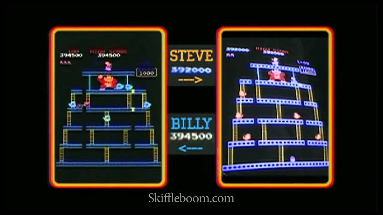 Billy Mitchell vs. Steve Wiebe: DONKEY KONG [Skiffleboom.com]