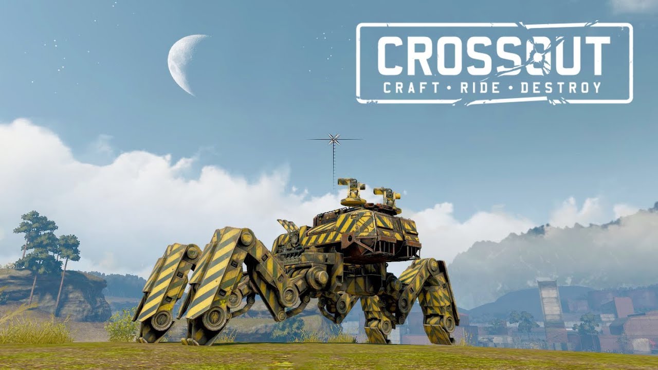 A tank on legs..  - Boris plays Crossout