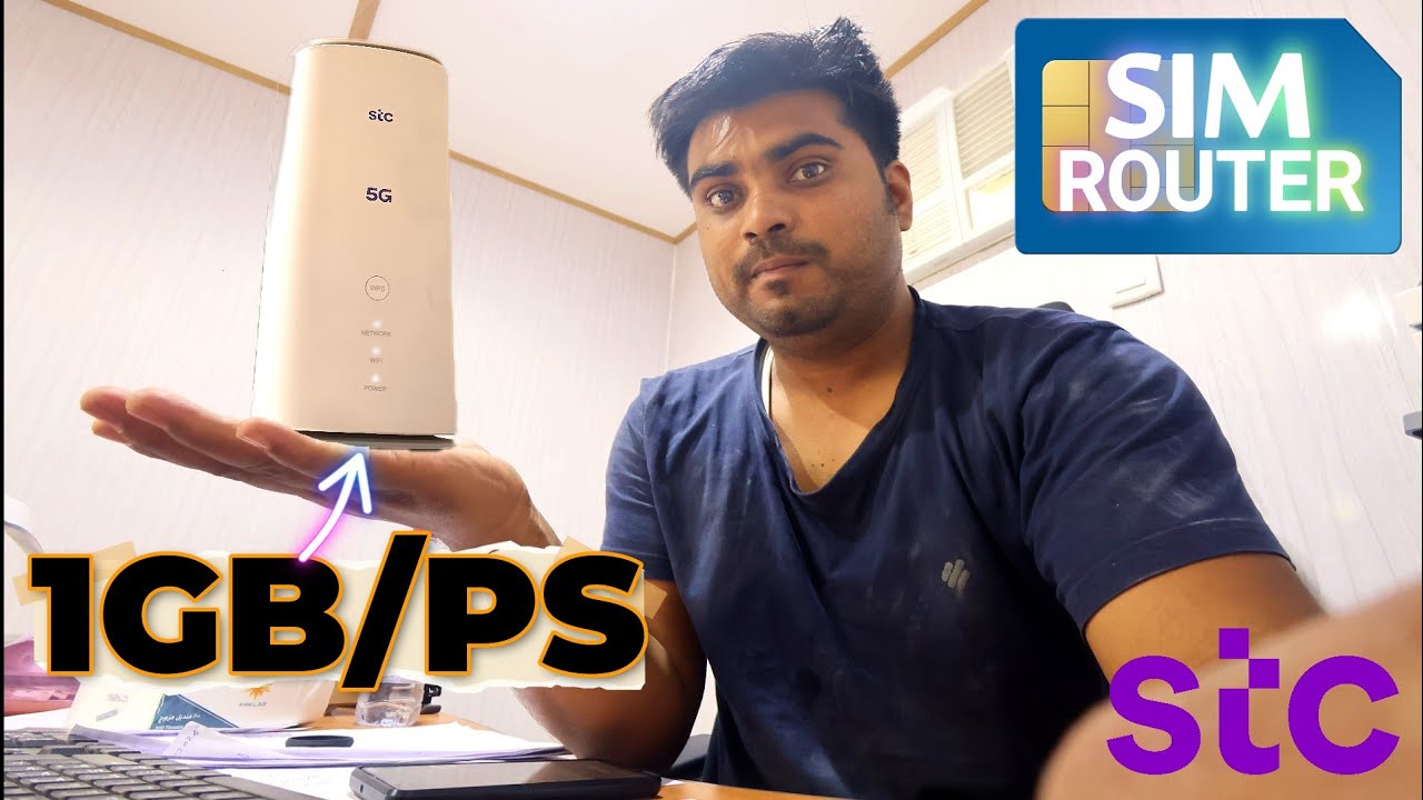 MyFi 5G Unlimited SIM ROUTER 1 GBPS SPEED | STC ULTRA MAX 5G PLAN ROUTER