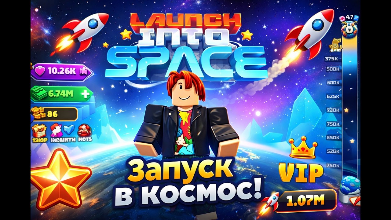 Roblox Первый запуск. С нуля до космоса!