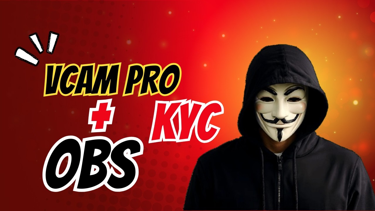 Bypass KYC verification online with Vcam pro | wise bank app | Vcampro + OBS Studio #kycbypass #kyc