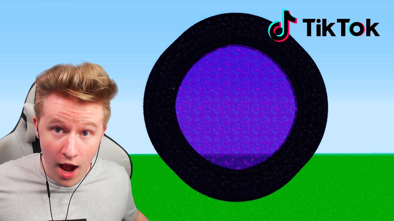 PROBAMOS los TIKTOK mas VIRALES de TODO MINECRAFT ¿FUNCIONAN? 🤔