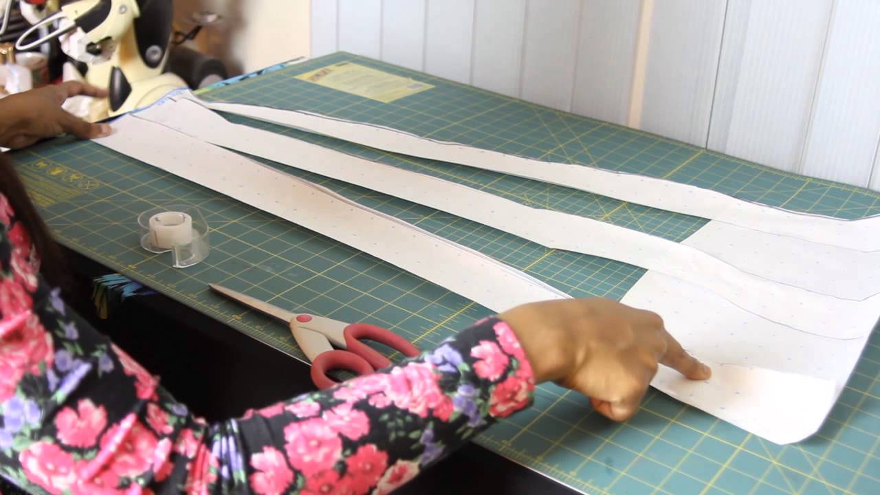 DIY DKNY inspired Maxi Skirt