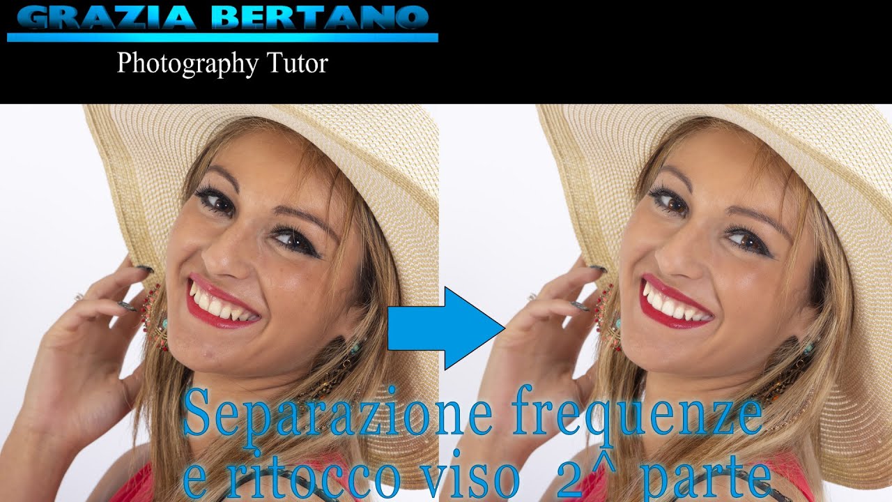 Separazione delle frequenze su immagine a 16bit e ritocco viso. Parte 2/2