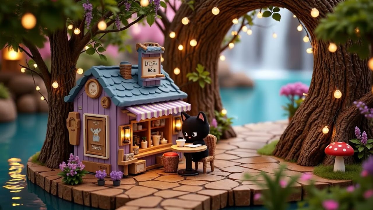 Spring Jazz Lofi 🎷 Warm Coffee Shop Ambience for Focus & Relaxing Evenings